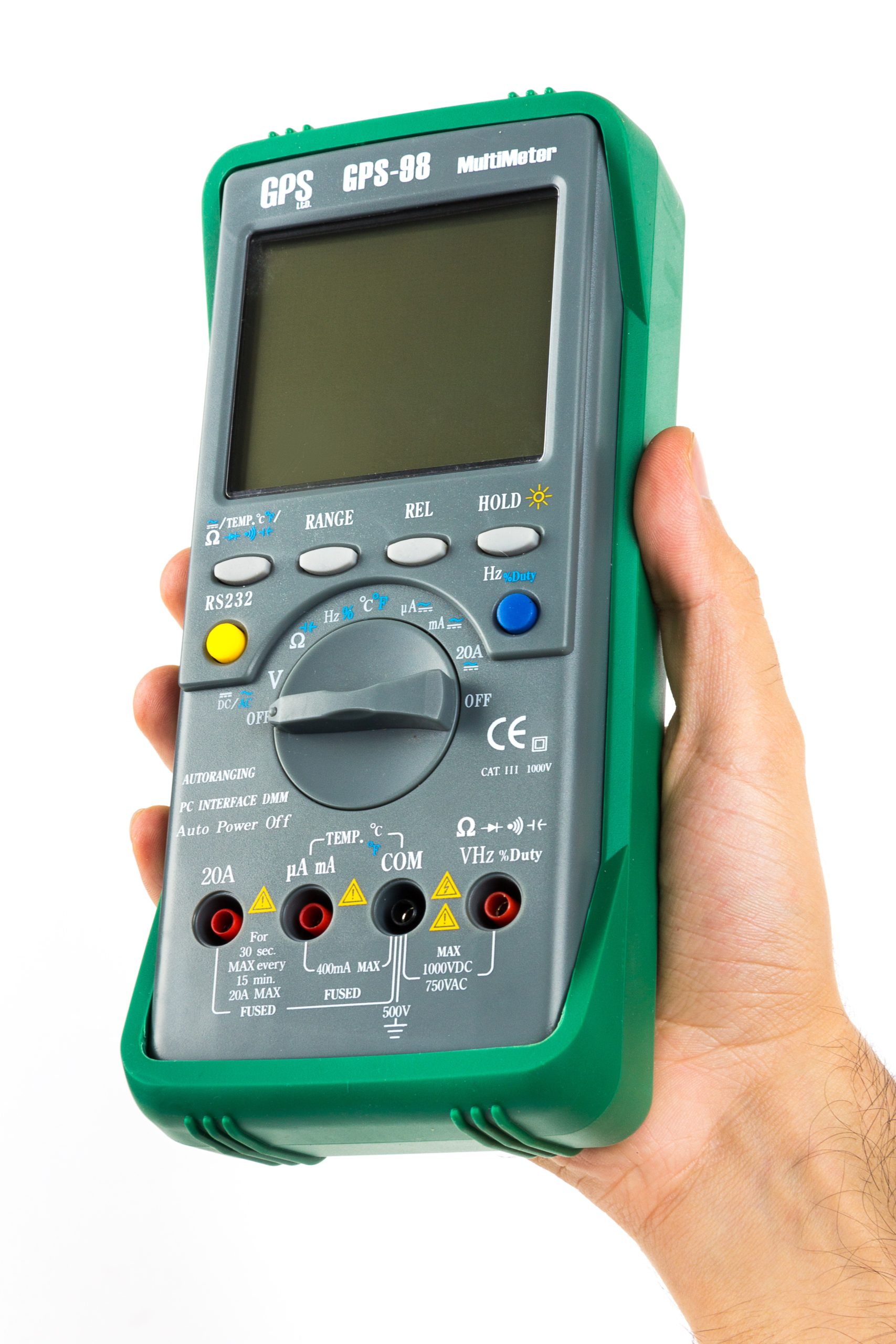 GPS-98 Handheld Multimeter (Archived)