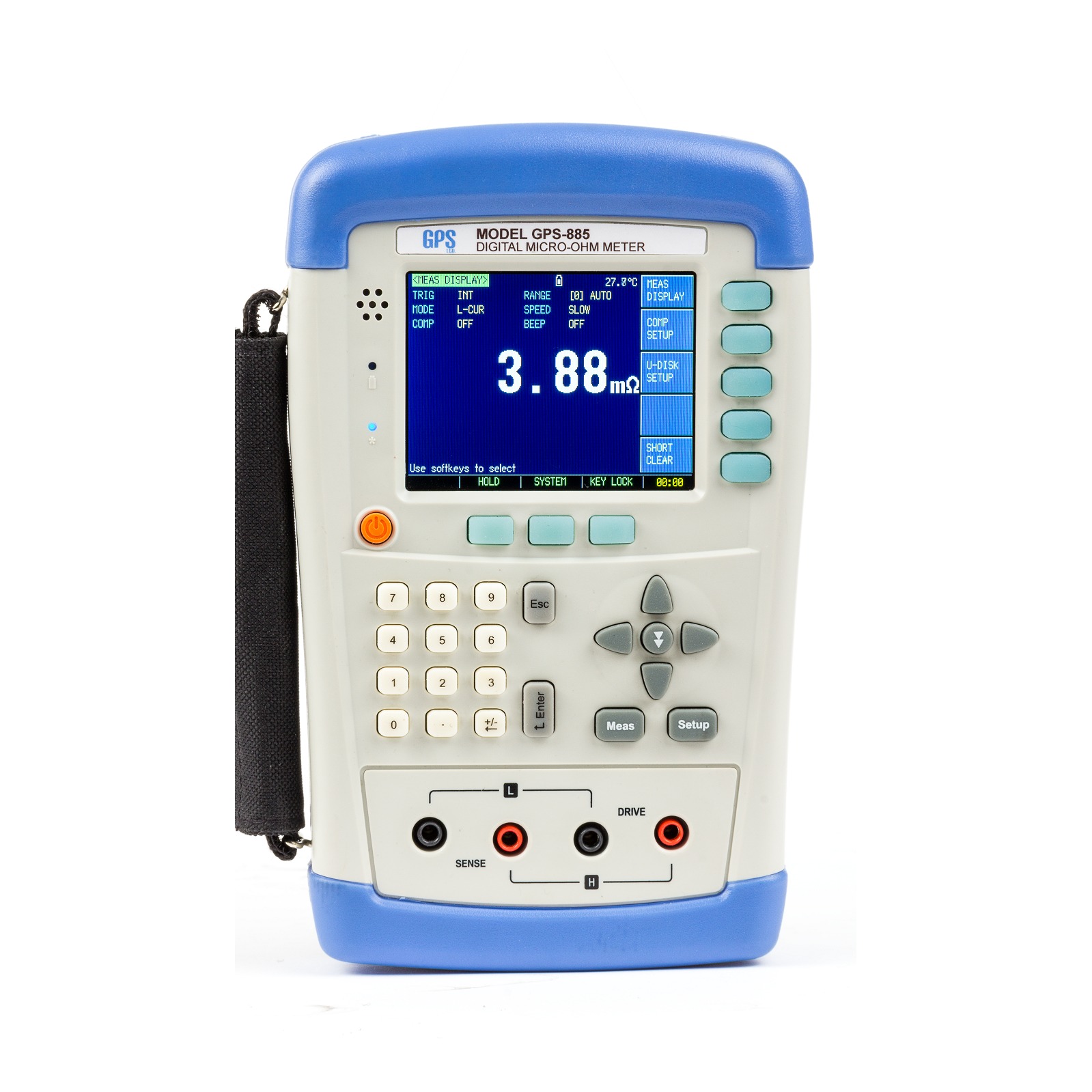 GPS-885 Handheld Micro-Ohmmeter
