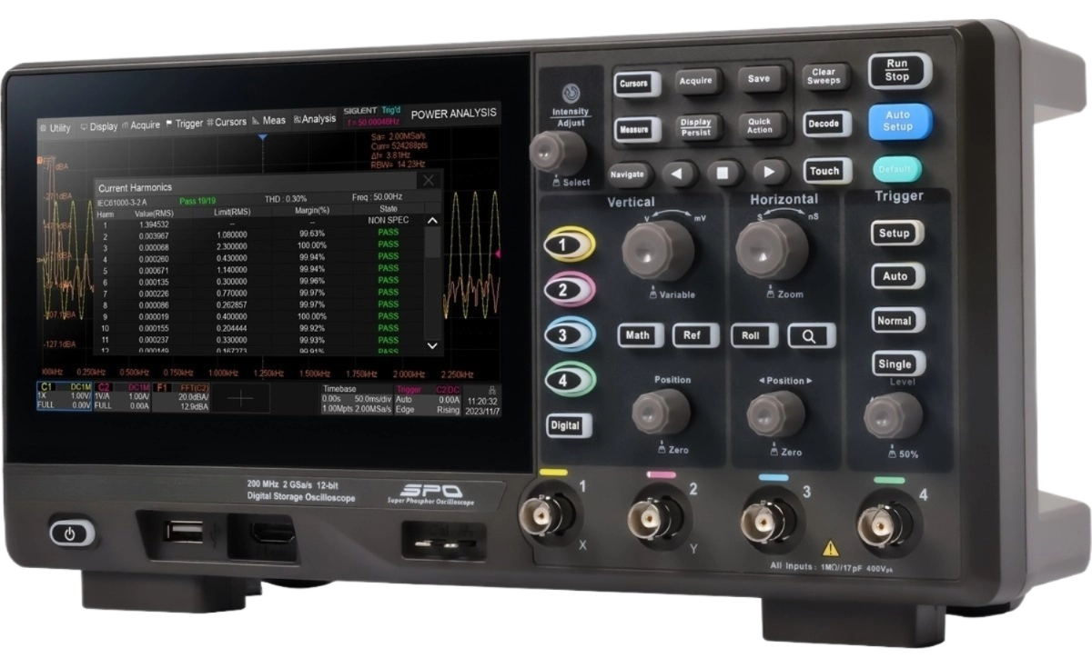 GPS-2000HD series oscilloscope