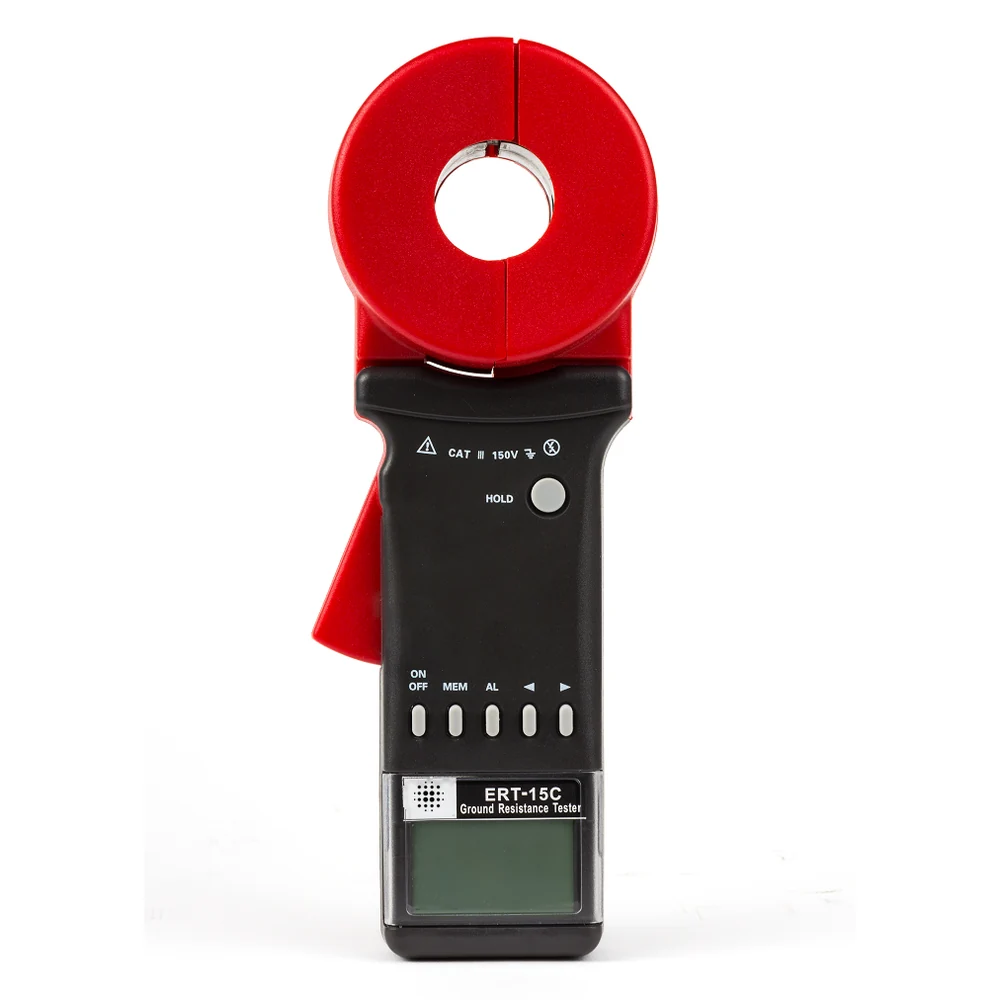 GPS LTD ERT-15C clamp earth tester with the round 32 mm jaw