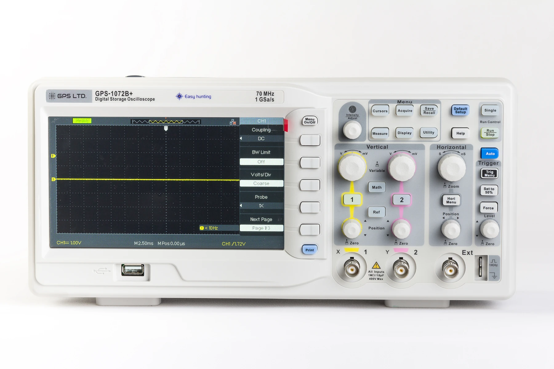 GPS-1000B+ front view