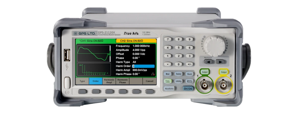 GPS-2100X series function generator