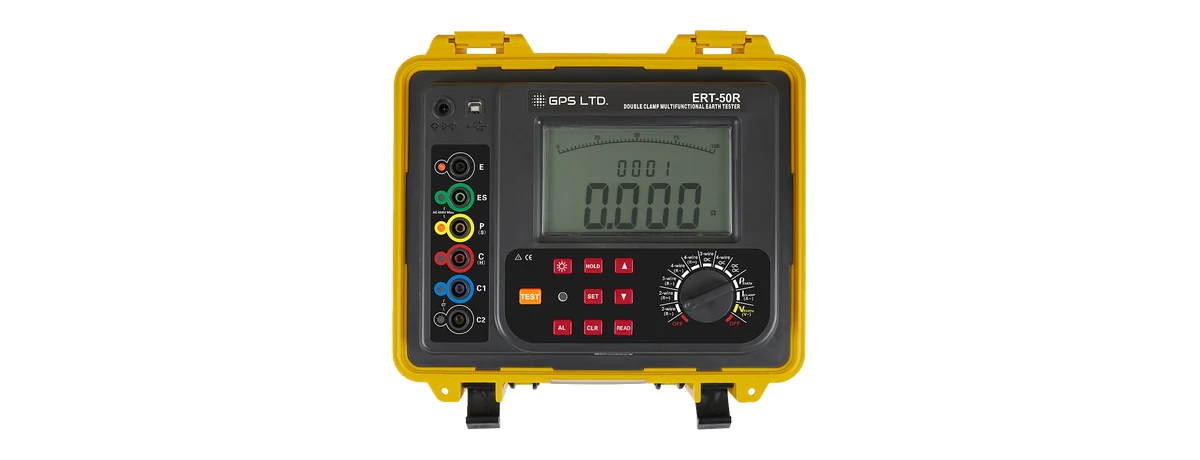 GPS LTD ERT-50R double clamp multifunctional earth tester