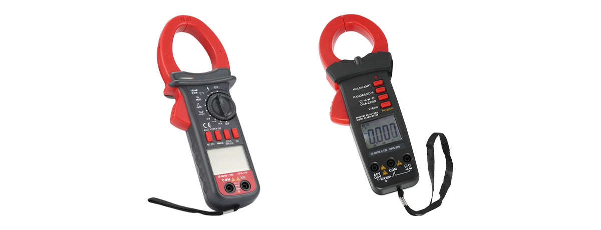 GPS LTD GPS-276 / GPS-278 AC/DC Clamp Meters with Inrush