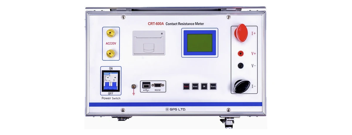 GPS LTD CRT-600A 600 A DC Contact Resistance Meter